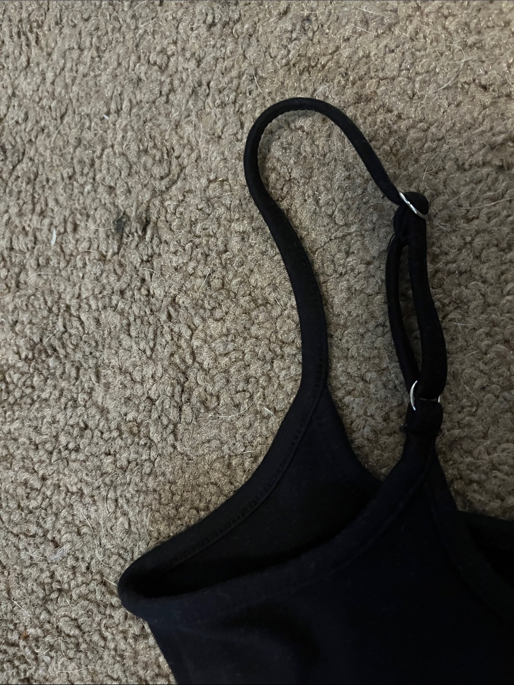 Wild fable Black One-Piece shape wear Bodysuit with Snap Closure - Picture 4 of 4